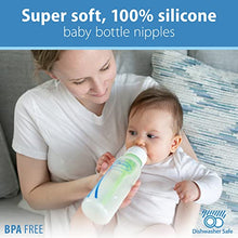 Load image into Gallery viewer, Dr. Brown’s Natural Flow Level 3 Narrow Baby Bottle Silicone Nipple, Medium-Fast Flow, 6m+, 100% Silicone Bottle Nipple, 6 Pack
