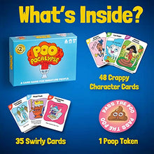 Load image into Gallery viewer, Poo Pocalypse Card Game - The Hilarious Family Party Game for Kids &amp; Adults. [Perfect for Family Game Night]
