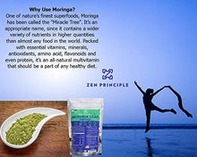 Load image into Gallery viewer, 2-Pack Premium Organic Moringa Oleifera Leaf Powder. 100% USDA Certified. Sun-Dried, All Natural Energy Boost, Raw Superfood and Multi-Vitamin. No GMO, Gluten Free. Great in Green Drinks, Smoothies.
