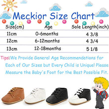 Load image into Gallery viewer, Meckior Infant Baby Boys Girls Classic PU Leather Wedding Loafers Brogue Toddler Oxford Dress Shoes First Steps Walking Flat Lazy Crib Shoe
