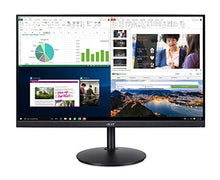 Load image into Gallery viewer, Acer CB242Y bir 23.8" Full HD (1920 x 1080) IPS Zero Frame Home Office Monitor with AMD Radeon Free Sync - 1ms VRB, 75Hz Refresh, Height Adjustable Stand with Tilt &amp; Pivot (HDMI &amp; VGA ports),Black
