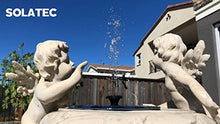 Load image into Gallery viewer, Solatec Solar Fountain, Solar Powered Bird Bath Fountain Pump 1.4W Solar Panel Kit Water Pump,Outdoor Watering Submersible Pump for Pond, Pool, Garden, Fish Tank, Aquarium
