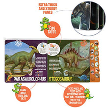 Load image into Gallery viewer, Pack of 12 Toy Dinosaurs Figures With Interactive Dinosaur Sound Book - Realistic Looking Dino Toys for Boys and Girls 3 Years Old &amp; Up
