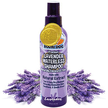 Load image into Gallery viewer, New Waterless Dog Shampoo | Natural Dry Shampoo for Dogs or Cats No Rinse Required | Made with Natural Extracts | Vet Approved Treatment - Made in USA
