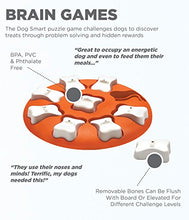 Load image into Gallery viewer, Nina Ottosson by Outward Hound Dog Smart Orange Interactive Treat Puzzle Dog Toy
