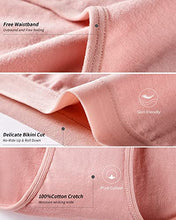 Load image into Gallery viewer, Womens Briefs Cotton Full Coverage Comfy Ladies Underwear Packs Soft Hipster Panties for Women
