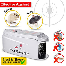 Load image into Gallery viewer, Rat Zapper - Electric Rodent Killer - Effective &amp; Humane Mouse Trap Killer for Rats &amp; Mice - Safe &amp; Clean
