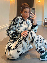 Load image into Gallery viewer, KENDALL + KYLIE Women's Lace Up Jogger - Amazon Exclusive, Salt &amp; Pepper Tie Dye, Medium
