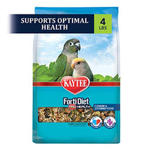 Load image into Gallery viewer, Kaytee Forti-Diet Pro Health Conure and Lovebird Pet Bird Food, 4 Pound
