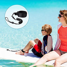 Load image into Gallery viewer, 2 Pieces Surf Board Leashes Coiled Leash SUP Leash Rope Paddle Board Surfboard Leash Surfing Leg Rope SUP Board Leash Surf Straps Stay on Board Ankle Strap Sup Ankle Accessory for Surfing (Black)
