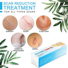 Load image into Gallery viewer, Silicone Scar Gel-Kinbeau Scar Remover Gel for Face, Body, C-Section Stretch Marks, Surgical, Burn, Acne, Old &amp; New Scars,30g/1 OZ (white blue)

