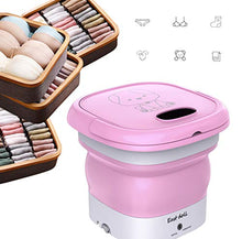 Load image into Gallery viewer, Portable Washing Machine, Mini Folding Washing Machine, Lightweight Convenient Washer for Camping, Travelling, Apartment Dorm, Gift for Friend or Family
