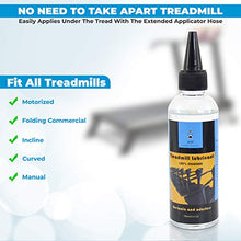Load image into Gallery viewer, Treadmill Lubricant 100% Silicone – 2 Bottles 100ml Each – Easy to Open and Apply, Formulated to Work with Universal Treadmill Belt, Odorless and No-Toxic
