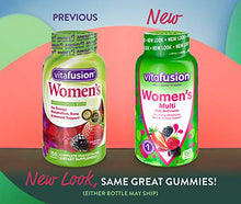 Load image into Gallery viewer, Vitafusion Women's Gummy Vitamins, Mixed Berries, 150 Count

