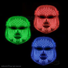 Load image into Gallery viewer, NORLANYA Photon Therapy Facial Skin Care Treatment Machine Facial Toning Mask - Blue Red Green Photon Light
