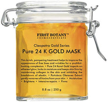 Load image into Gallery viewer, The BEST 24 K Gold Facial Mask 8.8 oz - Gold Mask for Anti Wrinkle Anti Aging Facial Treatment, Pore Minimizer, Acne Scar Treatment &amp; Blackhead Remover
