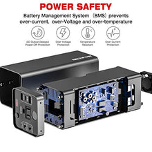 Load image into Gallery viewer, NEXPOW Portable Power Station, 48000mAh Solar Generator Lithium Polymer Battery Emergency Backup Portable Power Source with 110V/120W(Peak 150W) AC Inverter Outlet, USB-C PD 3.0, for Outdoors Camping

