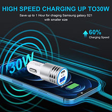 Load image into Gallery viewer, USB C Car Charger for Google Pixel 6/6 Pro 5/5a 4/4a/4xl 3/3a/3xl 2/2xl, 30W PD Fast Charging Type C Car Charger Adapter with USB C to USB C Cable for Samsung Galaxy S22 Ultra S21+ S20 FE 5G Note 20
