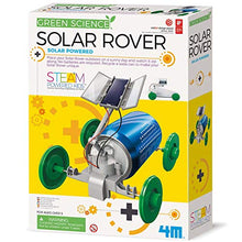 Load image into Gallery viewer, 4M 3782 Green Science Solar Rover Kit DIY Solar Power, Eco-Engineering Stem Toys Educational Gift for Kids &amp; Teens, Boys &amp; Girls

