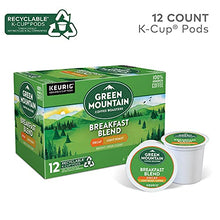 Load image into Gallery viewer, Green Mountain Coffee Breakfast Blend Single-Serve Keurig K-Cup, 12 ct
