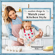 Load image into Gallery viewer, Home Acre Designs Butter Dish with Lid for Countertop - Unbreakable Metal Container &amp; Covered Mess-Free Butter Keeper - Large Vintage Farmhouse Style Dishes
