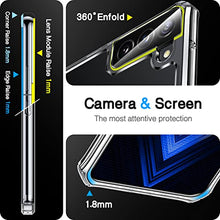 Load image into Gallery viewer, VANMASS Crystal Protective Designed for Samsung Galaxy S22 Case 6.1”, [Military Shockproof &amp; Slim Fit &amp; Crystal Clear] Anti-Yellowing Thin Soft Phone Case for Galaxy S22 5G
