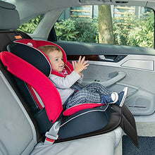 Load image into Gallery viewer, Car Seat Protector, [1 Pack] Smart eLf Large Auto Car Seat Protectors for Child Seats with Thickest Padding and Non-Slip Backing Mesh Pockets for SUV, Sedan, Truck, Leather and Fabric Car Seat
