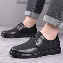 Load image into Gallery viewer, COSIDRAM Mens Casual Shoes Walking Loafers Breathable Comfort Lightweight Travel Moccasins Shoes for Adult Male Black 8.5
