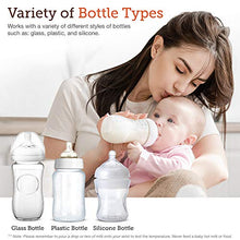 Load image into Gallery viewer, BabyX Fast Bottle Warmer For Breastmilk, Infant Formula, Baby Food Heater Quickly Warm and Sterilizer, Sanitize Pacifiers and Fits Most Bottle Size [Built-in Smart Temp. Controller]
