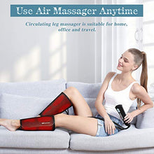 Load image into Gallery viewer, Compression Leg Massager, Muscle Fatigue Massager for Leg, Calf Air Massager for Circulation, Foot Massager with Heat, Gifts for Women,Men
