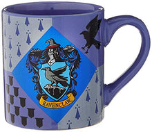 Load image into Gallery viewer, Silver Buffalo Harry Potter Ravenclaw House Crest Ceramic Mug, 14 Ounces
