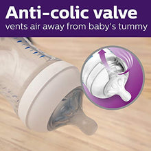 Load image into Gallery viewer, Philips Avent Natural Baby Bottle, Clear, 11oz, 2pk, SCF016/27
