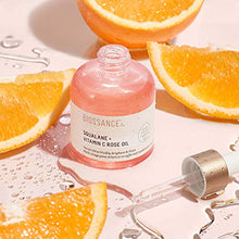 Load image into Gallery viewer, Biossance Squalane + Vitamin C Rose Oil. Facial Oil to Visibly Brighten, Hydrate, Firm and Reveal Radiant Skin (1.0 ounces)
