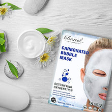 Load image into Gallery viewer, Ebanel 10 Pack Carbonated Bubble Clay Mask, Deep Cleansing Face Mask for Acne and Pores, Detox Volcanic Ash and Bentonite Clay Mask with Collagen Peptides, Vitamin C, Hyaluronic Acid, Niacinamide
