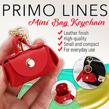 Load image into Gallery viewer, Primo Lines 12 Pill Lipstick with 1 Cute Mini Red Leather Bag Key-chain Pouch - Mini Lipstick Velvet Matte, Smooth and Moisturizing Pill Lipsticks, Long-Lasting, Portable and Charming Look All Day Long
