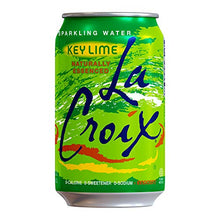 Load image into Gallery viewer, LaCroix, Sparkling Water, Key Lime, 12 oz (pack of 8)
