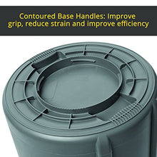 Load image into Gallery viewer, Rubbermaid Commercial Products - FG263200GRAY BRUTE Heavy-Duty Trash/Garbage Can, 32 Gallon, Gray
