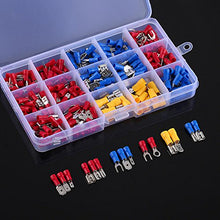 Load image into Gallery viewer, 280Pcs SAMOFU Electrical Wire Connectors Kit | Suitable for Marine, Home, Speakers, Various Crimp Terminal Shovel Shapes Butt Connector Kit
