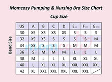 Load image into Gallery viewer, Hands Free Pumping Bra, Momcozy Adjustable Breast-Pumps Holding and Nursing Bra, Suitable for Breastfeeding-Pumps by Lansinoh, Philips Avent, Spectra, Evenflo and More(Black, XX-Large)
