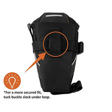 Load image into Gallery viewer, BV Bicycle Y-Series Strap-On Bike Saddle Bag/Bicycle Seat Pack Bag, Cycling Wedge with Multi-Size Options
