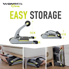 Load image into Gallery viewer, WONDER CORE Smart : Cardio+ Body Muscle Toning - Fitness Equipment - Muscles Building Exercises- Compact &amp; Portable with Original Training App &amp; Fitness Guide (Green)
