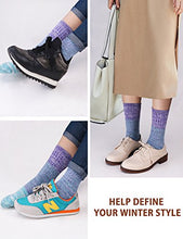 Load image into Gallery viewer, VERO MONTE 4Pairs Cotton Socks for Women -Womens Slouch Socks Cotton Crew(7-9.5)
