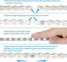 Load image into Gallery viewer, LUFFYLIVE Multi-Function Bike Mechanic Repair Kit - Chain Breaker and Chain Checker Include 3 Pairs Bicycle Missing Link for 6, 7, 8 Speed Chain, Reusable

