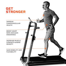 Load image into Gallery viewer, LifePro Electrostride Compact Folding Treadmill | Installation-Free Smart Treadmill for Home w/Bluetooth - Portable 36 Pre-Set Programs 17" Wide Tread Belt Running Machine for Cardio &amp; Weight Loss
