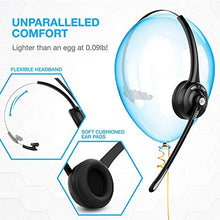 Load image into Gallery viewer, Vont Bluetooth Headset with Microphone, V5.0, Wireless Headset, CVC 6.0 Noise Cancel, Bluetooth Headphones with Mic, Phone Headset, Headsets Suitable for VOIP, Skype, Call Centers, Offices, Trucker
