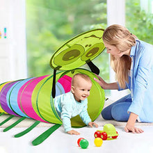 Load image into Gallery viewer, GeerWest Toddlers Tunnel for Kids, Pop Up Crawl Through Baby Tunnel Toy for Children &amp; Dogs Indoor &amp; Outdoor Play, Gifts for Boys Girls Backyard Playset (Modeling Tunnel)
