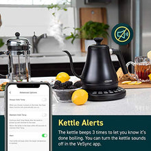 Load image into Gallery viewer, COSORI Electric Gooseneck Kettle Smart Bluetooth with Variable Temperature Control, Pour Over Coffee Kettle &amp; Tea Kettle, 100% Stainless Steel Inner Lid &amp; Bottom, Quick Heating, Matte Black

