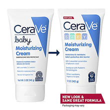 Load image into Gallery viewer, CeraVe Baby Cream | Gentle Moisturizing Cream with Hyaluronic Acid | Paraben, Phthalate, &amp; Fragrance Free | 5 Ounce | Packaging May Vary
