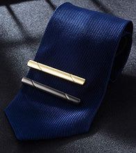 Load image into Gallery viewer, Tornito 6Pcs Tie Clips Set for Men Tie Bar Clip Set for Regular Skinny Ties Necktie Wedding Business Clips for Men
