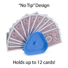 Load image into Gallery viewer, Brybelly Triangle Shaped Hands-Free Playing Card Holder, Original Version

